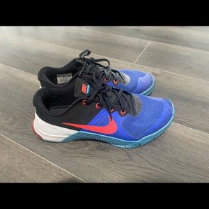 Nike Metcon 2 Men's Athletic Shoes Sneaker Running Walking Comfort Blue Size 9